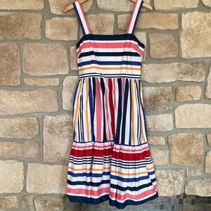 Vince Camuto striped sundress with pockets